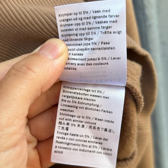 Anthropologie Second Female Carmella Brown sweatshirt, size Large - Picture 11 of 12